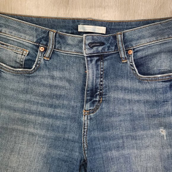 LC Lauren Conrad cropped size 10 jeans - Picture 3 of 4